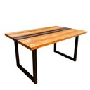 Ver imagem 1 de Pé Base para Mesa Estilo Industrial Modelo Moderno Ferro Grosso 75x60x5cm - 2 Peças