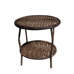 Conjunto Poltronas Espreguiçadeira para Jardim Fibra Sintética 4 Poltronas e Mesa Centro - Tecido Du - 3