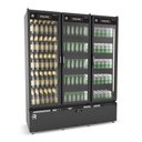 Ver imagem 1 de Auto Serviço Vanguard Extra Frio 3 Portas Vidro Aquecido Preto/preto Asvef3p 220v - Refrimate