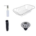 Ver imagem 5 de Cuba Gourmet Cozinha Aço Inox C Acessórios 60x42 Prateado
