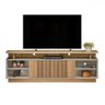 Rack Leblon Tv 70" Carvalho off White Casamadre - 1