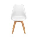 Ver imagem 2 de Kit 5 Cadeiras Eames Wood Leda Design Branca