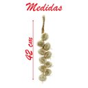 Ver imagem 2 de Decoração Trança de Alho Artificial 42cm