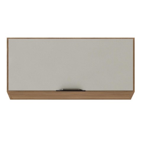 Armário Aéreo Firenze 1 Porta 70cm Amêndola/nude Prime - Demóbile
