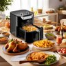 Air Fryer Multi com Cesto Quadrado 4.2l Preta 220v 1500w - Go232 Go232 Multilaser - 4