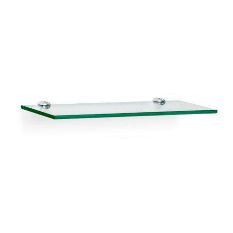 Prateleira Retangular de Vidro 40 x 15 cm Bemfixa