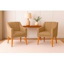 Ver imagem 2 de Kit com 2 Poltronas para Sala Moderna e Confortável Milla