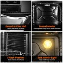 Ver mais imagens de Amzchef Forno Elétrico Embutido 24" com 5 Funções e Rotisserie (2200w)