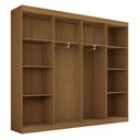 Ver imagem 5 de Guarda-Roupa Casal Ele e Ela 8 Portas 8 Prateleiras - Panorama Móveis