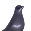 Ver imagem 3 de Escultura Pássaro Decorativo em Cerâmica para Sala Preto 21 Cm F04 - D’Rossi