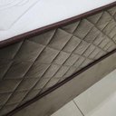 Ver imagem 4 de Cama Box com Colchão Queen Milão Pillow Top Molas Ensacadas Tecido em Veludo Marrom Bom Pastor
