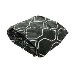 Cobertor Toque de Seda Estampado Nc 1,80 X 2,20 - 2