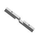 Ver imagem 3 de Conector Oculto 8,5 X 9,2 X 38 Mm Zincado Para Montagem Rápida De Móveis E Peças Mdf