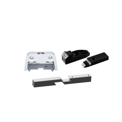 Conector Oculto 8,5 X 9,2 X 38 Mm Zincado Para Montagem Rápida De Móveis E Peças Mdf
