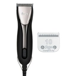 Kit Máquina de Tosa Oster Pro A6 Slim Preta + Lâmina 10 Extra - Bivolt - 1