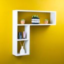 Ver imagem 2 de Nicho Organizador Porta Papel Decorativo para Banheiro Sabiá