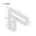 Ver imagem 4 de Nicho Organizador Porta Papel Decorativo para Banheiro Sabiá