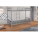 Ver imagem 3 de Beliche de Aço Reforçada com Colchão D20 Cinza