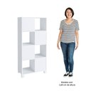 Ver imagem 2 de Conjunto Escritório Home Office 4 Peças Nil A06 Branco-carvalho-branco - Mpozenato