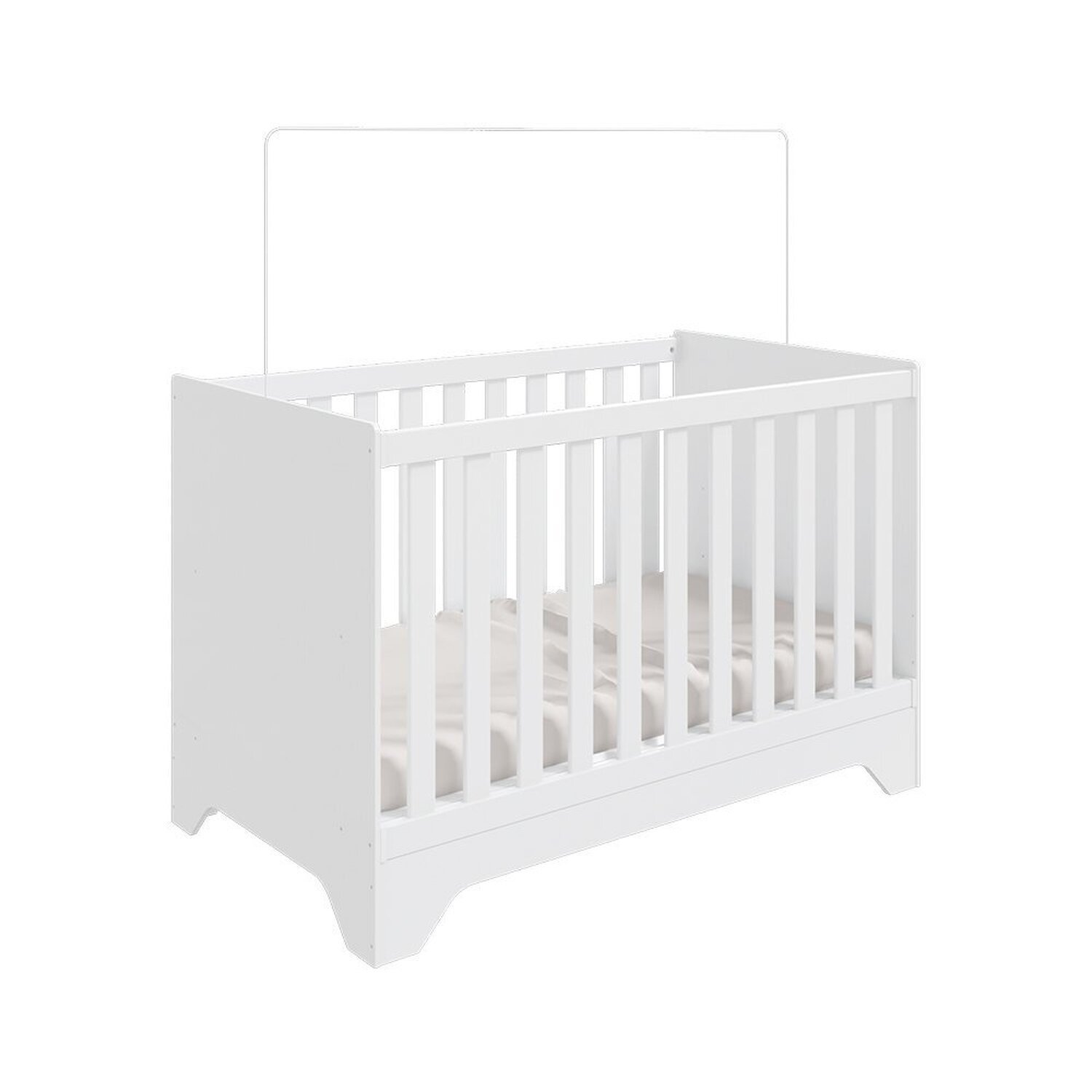 Berço Mini Cama 3 em 1 Americano 100% Mdf Liam Retrô Espresso Móveis - 2