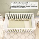 Ver mais imagens de Berço Mini Cama 3 em 1 Americano 100% Mdf Liam Retrô Espresso Móveis