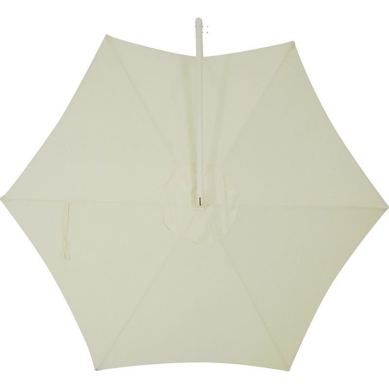 Ombrelone de Luxo P/ Varanda e Piscina, Bel Veneza Azu Guarda Sol Cobertura 3m Giratorio em Aço com - 4