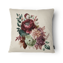Ver imagem 1 de Kit 3 Capas de Almofada 43x43cm Microfibra Floral Bouquet Floral Vintage