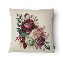 Ver imagem 1 de Kit 3 Capas de Almofada 43x43cm Microfibra Floral Bouquet Floral Vintage