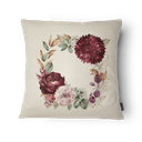 Ver imagem 3 de Kit 3 Capas de Almofada 43x43cm Microfibra Floral Bouquet Floral Vintage