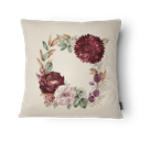 Ver imagem 3 de Kit 3 Capas de Almofada 43x43cm Microfibra Floral Bouquet Floral Vintage