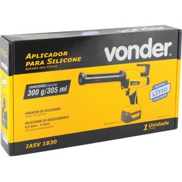 Aplicador Silicone Intercambiável 18V s/ Bat s Carreg Vonder - 6