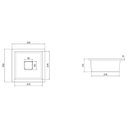 Ver imagem 3 de Cuba Sobrepor e Embutir sem Mesa Terra T13