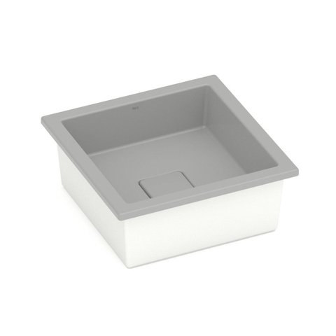 Cuba Sobrepor e Embutir sem Mesa Terra T13 Cinza/Stone Roca