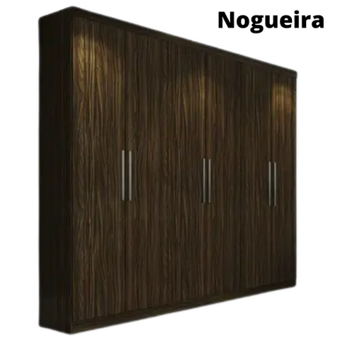 ROUPEIRO HERVAL PH 1127 - COR NOGUEIRA - SEM ESPELHO