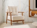 Ver imagem 2 de Poltrona Parma Decorativa para Sala de Estar - Moderna