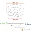 Ver imagem 2 de Plafon Ventilador com Led Multicor Soquete E27 C/ Controle Remoto