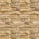 Ver imagem 2 de Papel de Parede Adesivo Pedra Bege - 2,5m