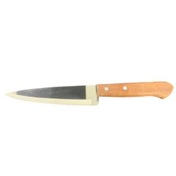 Faca em Inóx de Cozinha para Carne Nº6 com Cabo em Madeira - 2