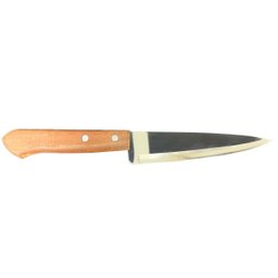 Faca em Inóx de Cozinha para Carne Nº6 com Cabo em Madeira - 3