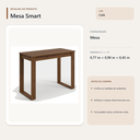 Ver imagem 4 de Mesa Escrivaninha Smart Café Formimóveis