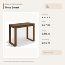 Ver imagem 3 de Mesa Escrivaninha Smart Café Formimóveis