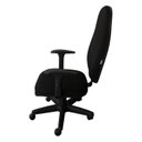 Ver imagem 7 de Kit 10 Unidades Cadeira Escritório Diretor Giratória com Braço Regulável em Couro