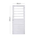 Ver imagem 2 de Porta de Alumínio Basculante 210x86cm Fortline Atlântica