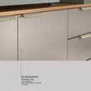 Ver imagem 6 de Armario de Cozinha Pitaya com 7 Portas e 2 Gavetas Amendola/nude Prime Tx