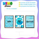 Ver imagem 3 de Kit 03 Placas Decor Mdf Amor Fé Gratidão Tamanho 28,7x22 Ar8