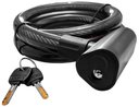 Ver imagem 1 de Corrente Cadeado para Bicicleta Bike Moto Portão Aço Articulável com 2 Chaves
