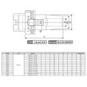 Ver imagem 4 de Cone Indução Térmica - Shrink Fit Modelo Hsk-a 63 Sf3 - 80 - Din 69893