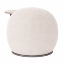 Ver imagem 6 de Poltrona Noah Mesa Lateral Esquerda Base Fixa Bouclé Off White - Sallar Home