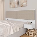 Ver imagem 1 de Cabeceira Suspensa Casal Portugal - Móveis Arapongas