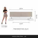 Ver imagem 4 de Cabeceira Suspensa Casal Portugal - Móveis Arapongas